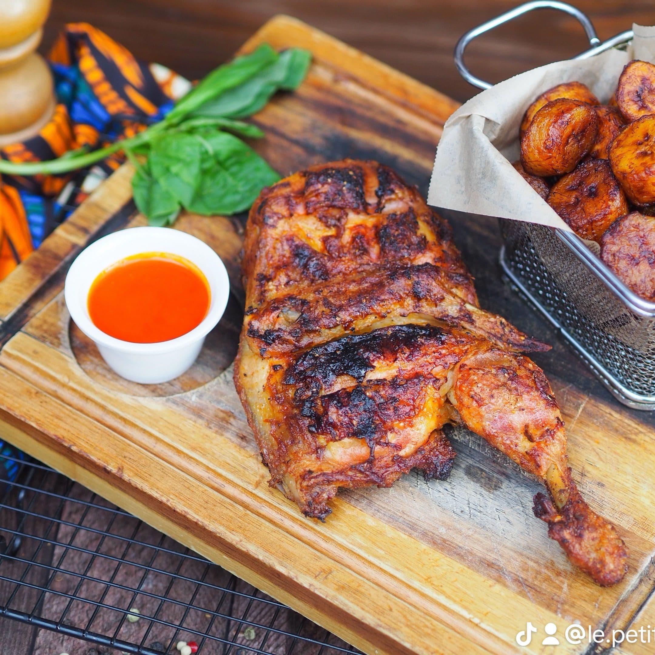 1/2 Poulet Braisé